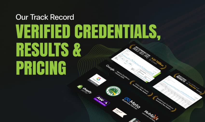 our track record