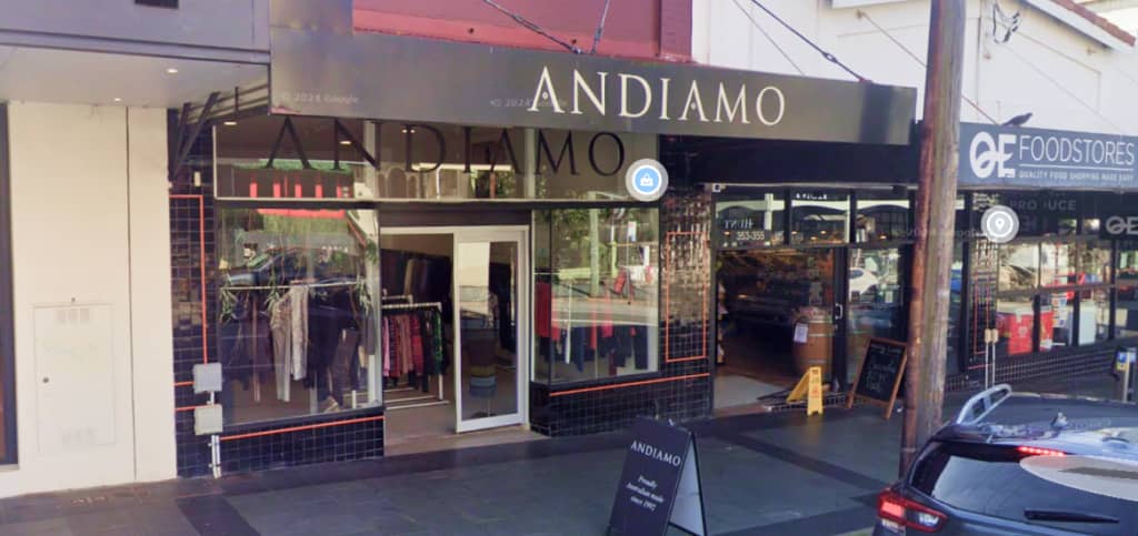 andiamo banner