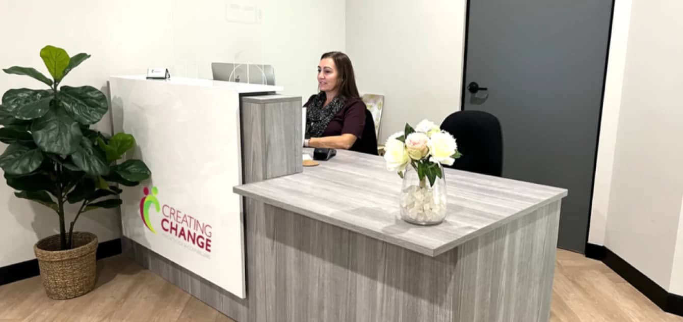 creating change banner