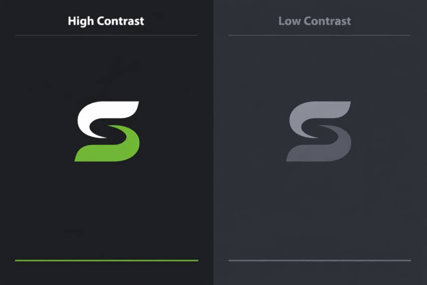 logo contrast asset