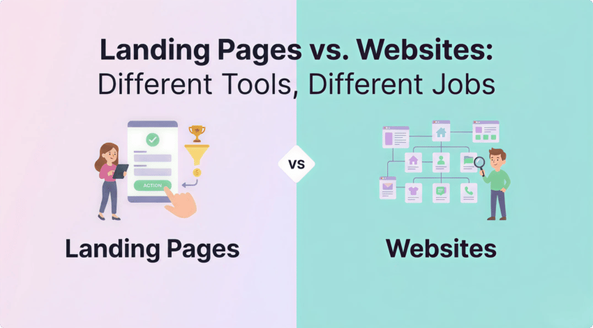 lp vs web blog feature asset
