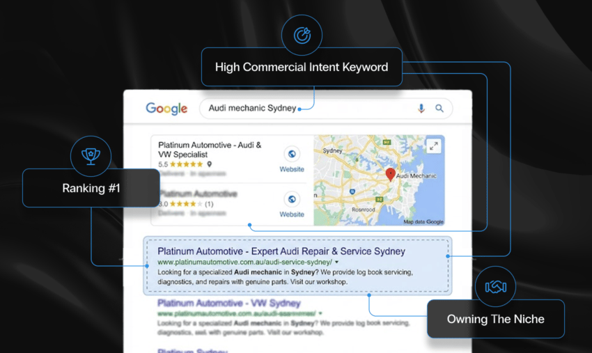platinum auto google asset