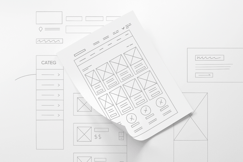 wireframe asset