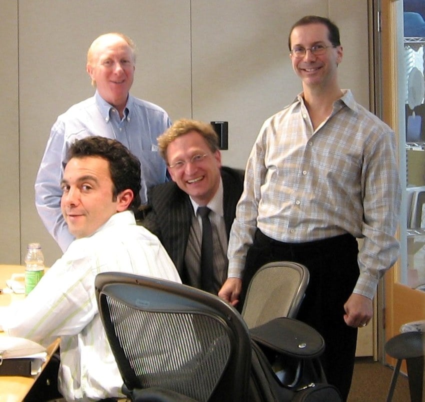 bill gross of idealab, whose goto.com built the pay-per-click search auction, photographed in 2006 with idealab co-founder howard morgan.