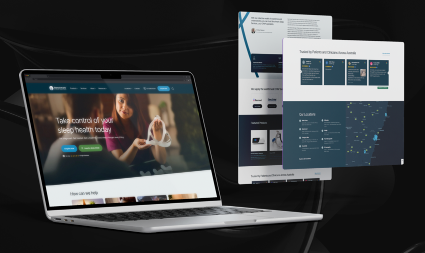 benchmark homepage asset