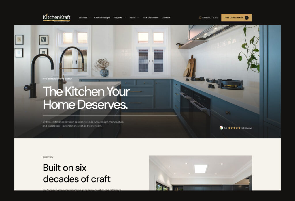 Kitchenkraft Homepage