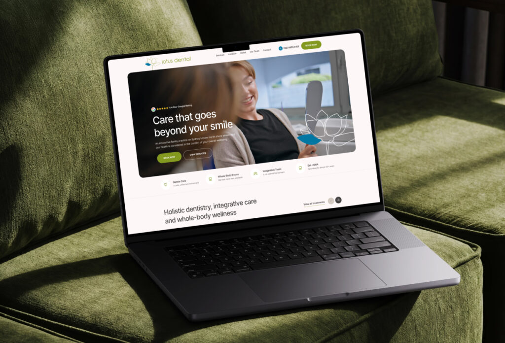 Lotus Dental Homepage