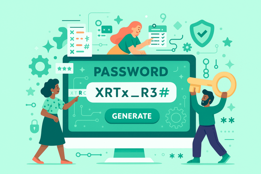 Secure Password Generator - Click Click Media