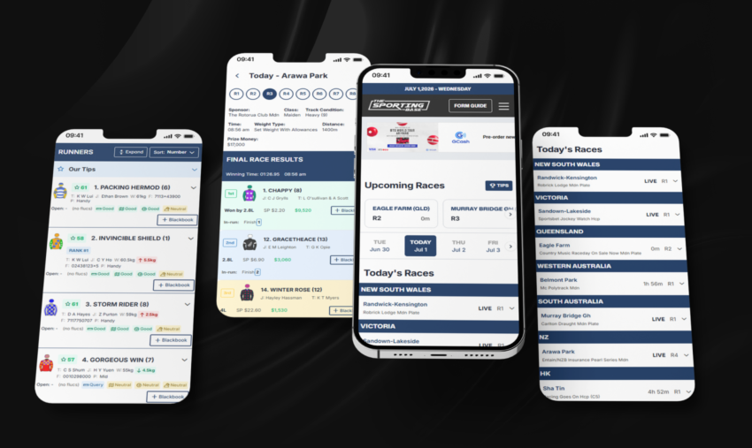 sportingbase form guide mobile asset