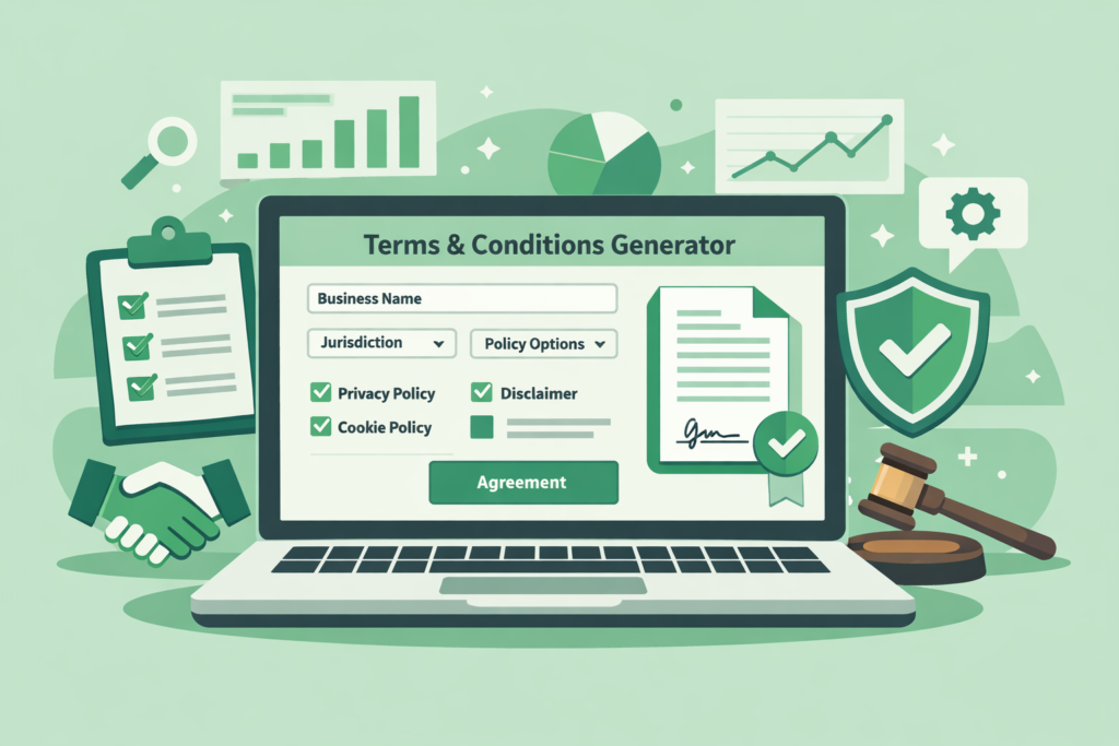 terms and conditions generator asset