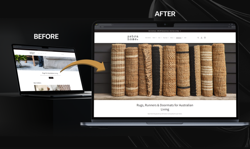 Zebra Home Before After Asset